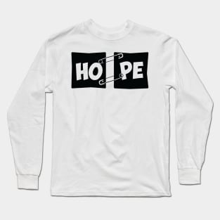 Hope, faith and Dream Motivational Design Long Sleeve T-Shirt